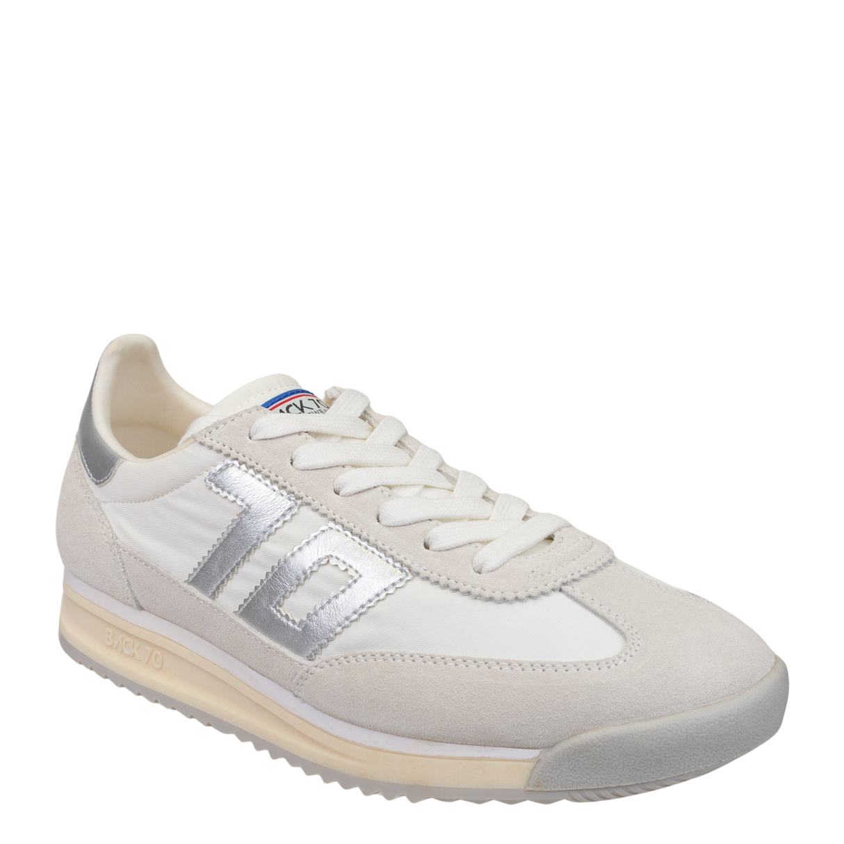 Back70 | Barkley Jogger in Metallic Silver Sneakers
