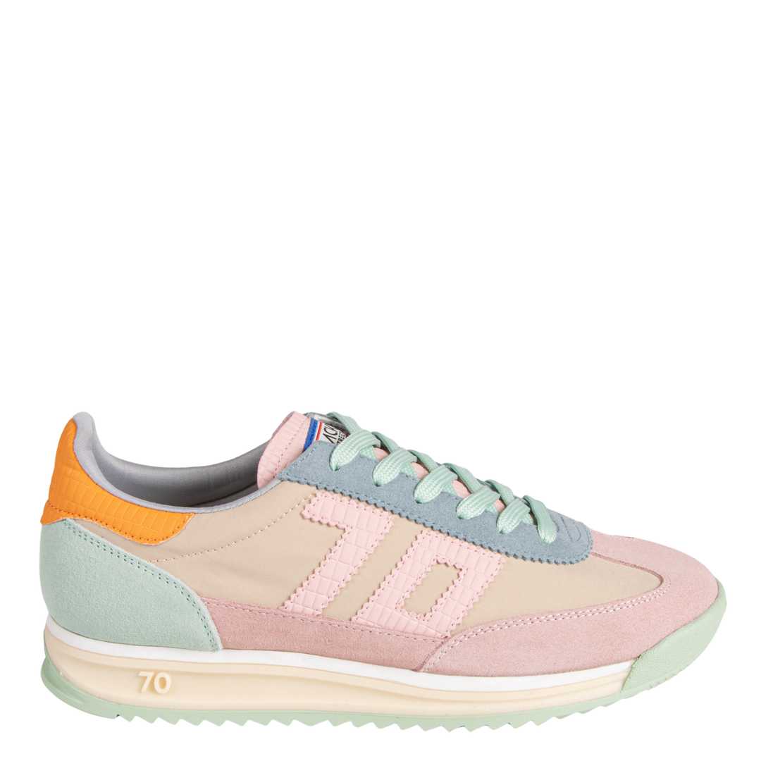 Back70 | Barkley Jogger in Multi Pink Green Sneakers