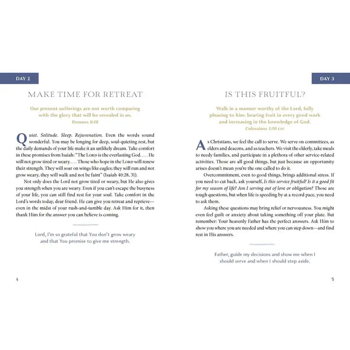 The Stress Less Devotional