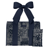 Case-Mate | Navy Bandana Bow Jelly Tote Bag