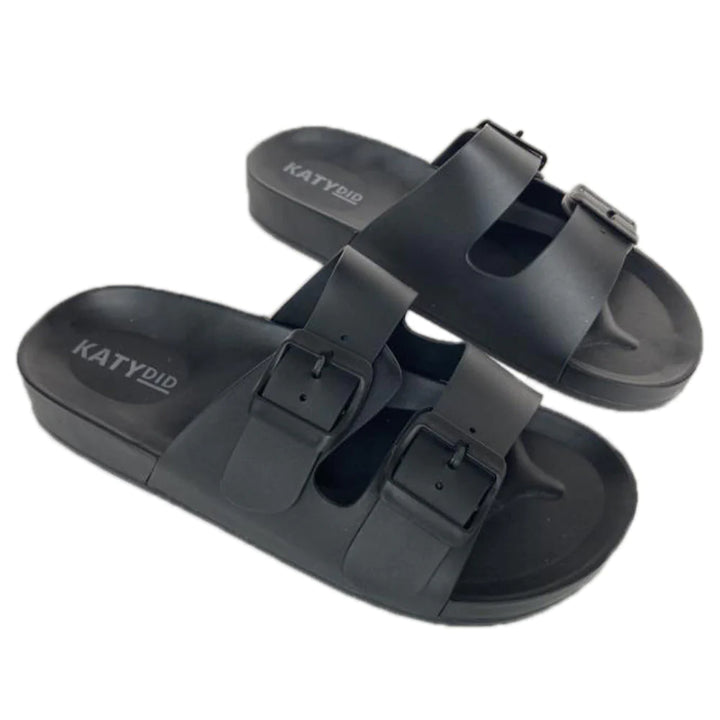 Buckle Slide Sandals