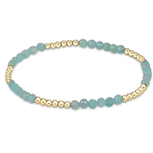 Enewton | Blissful Pattern 2.5mm Bead Bracelet - Amazonite