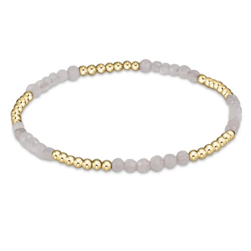 Enewton | Blissful Pattern 2.5mm Bead Bracelet - Moonstone