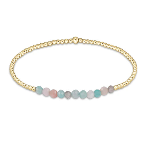 Enewton | Gold Bliss 2mm Bead Bracelet - Hot Mess