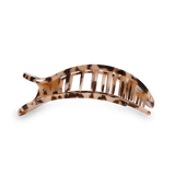 Teleties | Blonde Tortoise Large Flat Round Clip