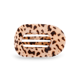 Teleties | Blonde Tortoise Medium Flat Round Clip