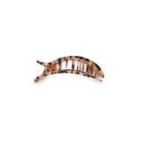 Teleties | Blonde Tortoise Small Flat Round Clip