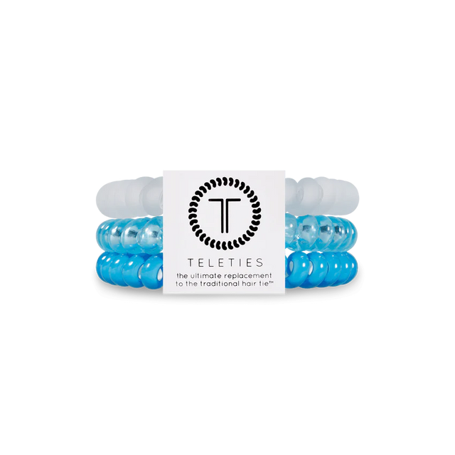 Teleties | Blue Sea Small Hair Ties