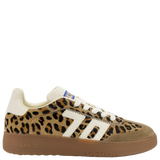 Back 70 | Boston P in Leopard Cuoio Milk Sneakers