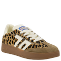 Back 70 | Boston P in Leopard Cuoio Milk Sneakers