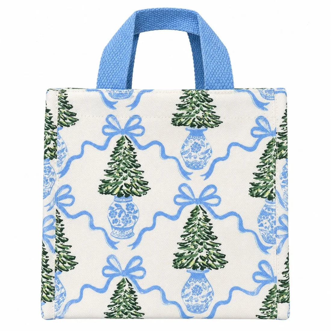 Mary Square | Winter Pines Petite Carry Tote