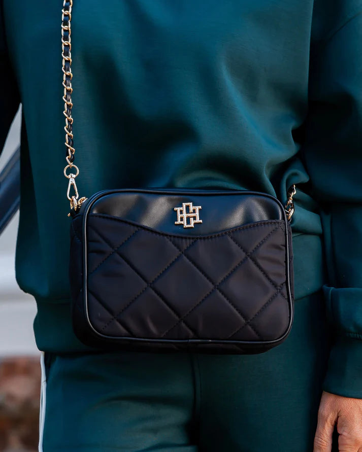 Caroline Hill | Fiona Crossbody - Black Nylon