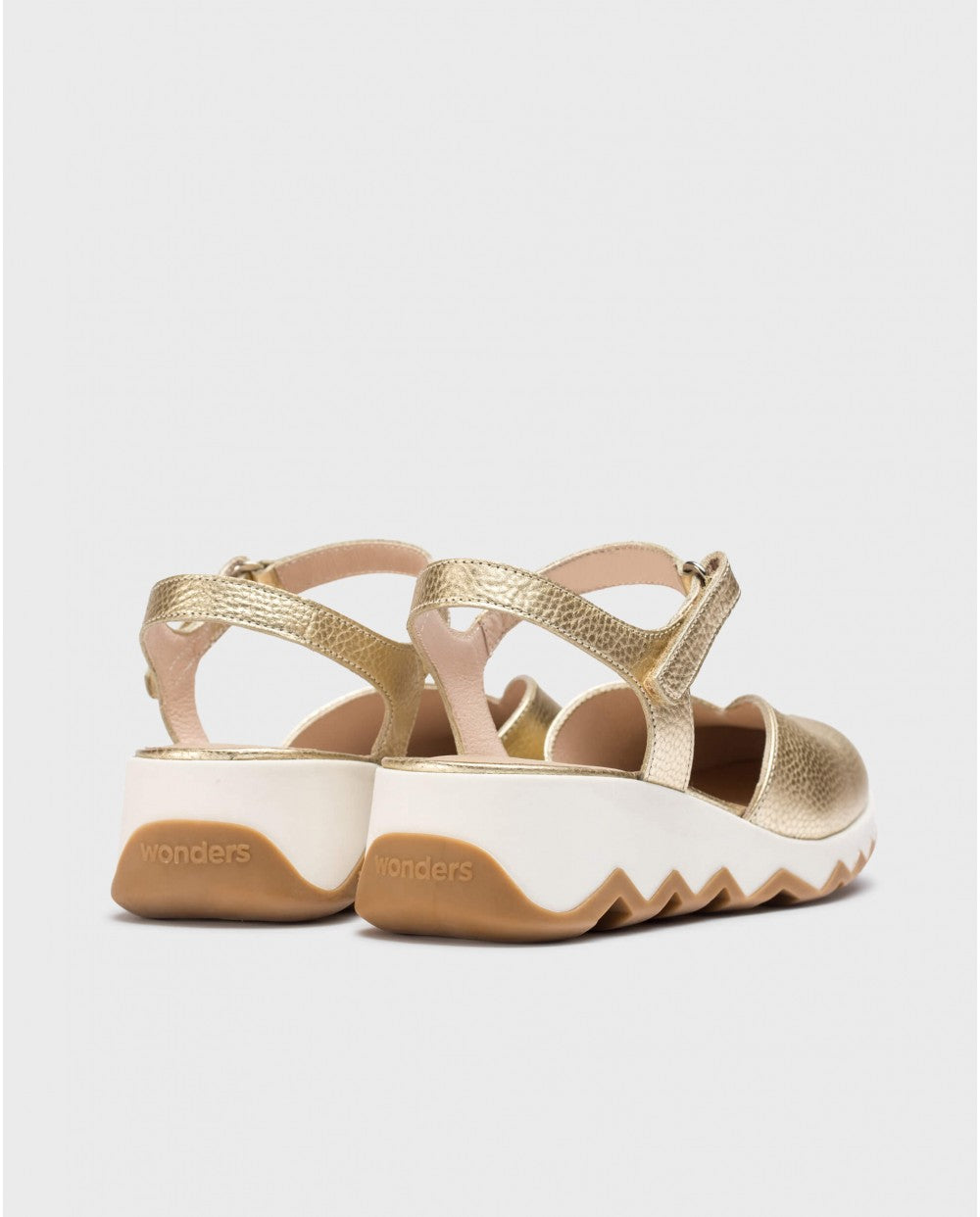 Wonders | Gold Samara Slingback Sandal
