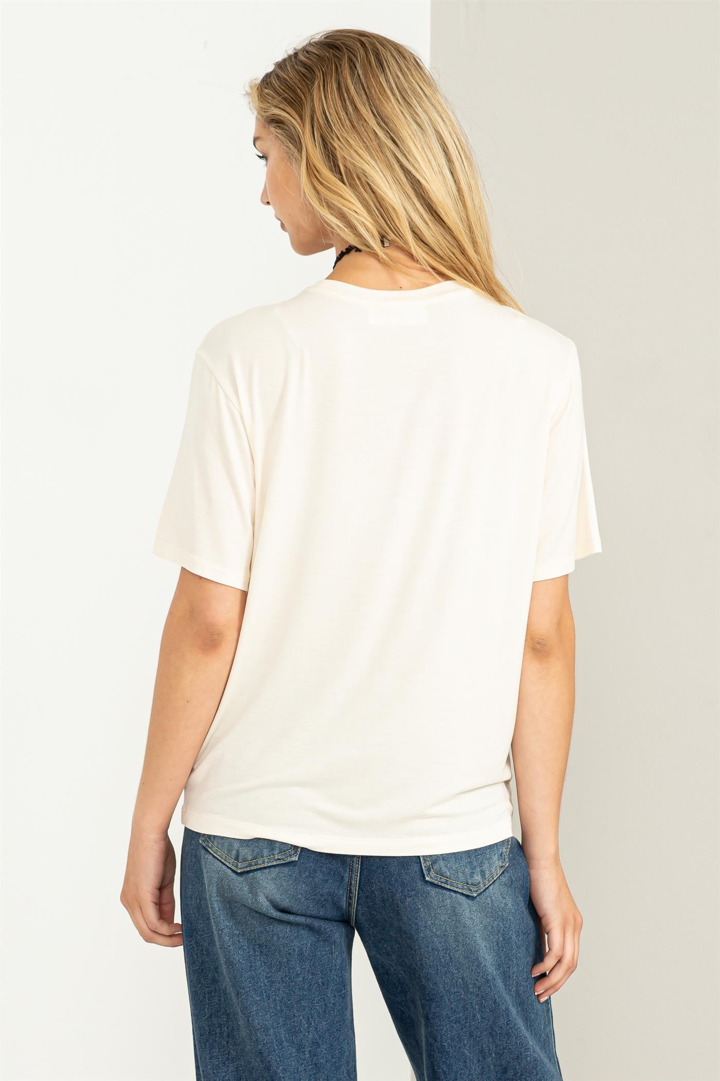 Wonderful Oversized Pocket Tee