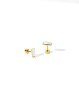 LINNY CO | Screwback Stud Earrings - Amber