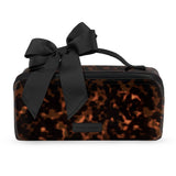 Case-Mate | Jelly Cosmetic Bag – Waterproof Lay-Flat Makeup Bag - Tortoiseshell