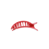 Teleties | Calming Coral Small Flat Round Hair Clip