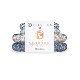 Teleties x Spartina | Hamilton - Large Spiral Hair Ties