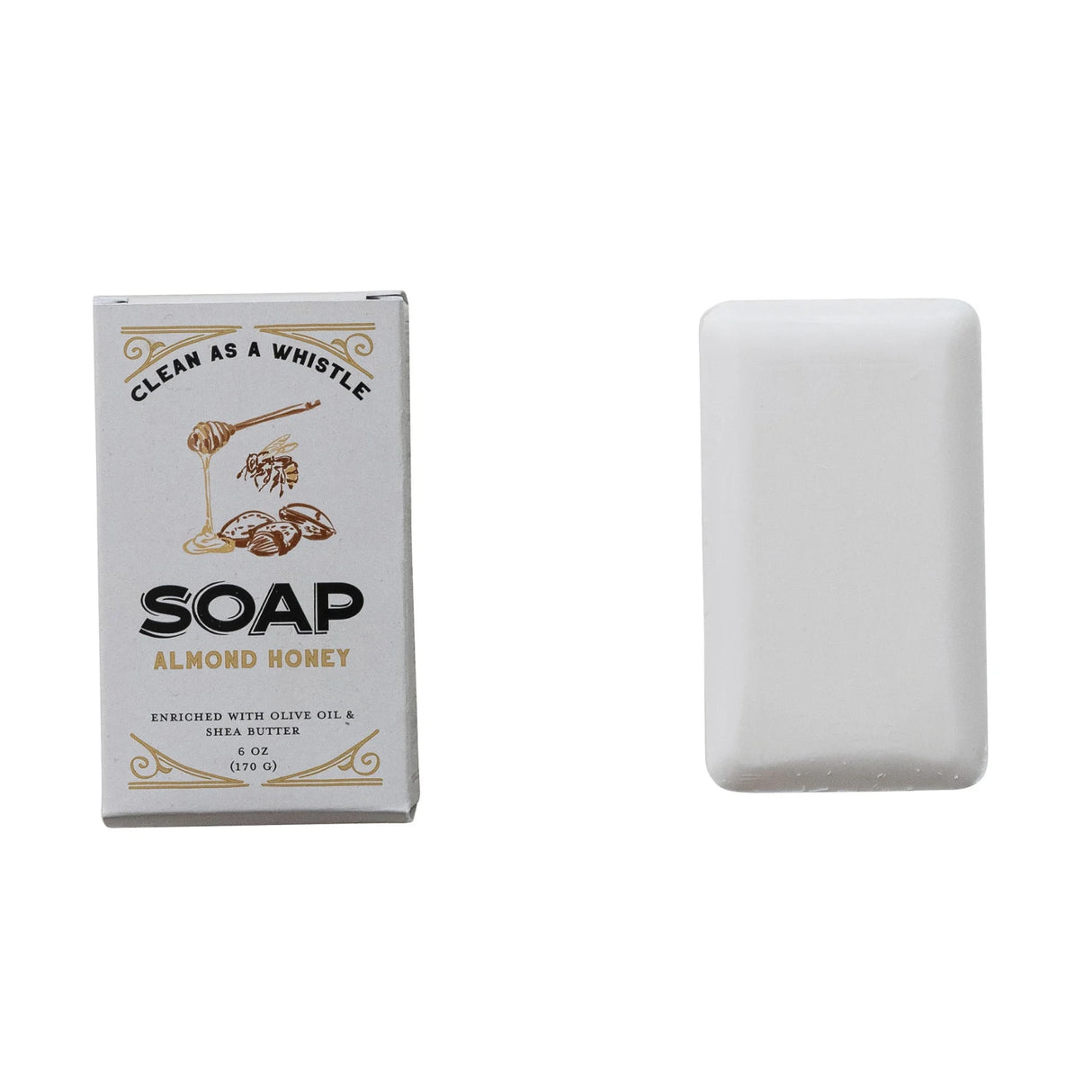 Creative Co-Op | Almond Honey Bar Soap