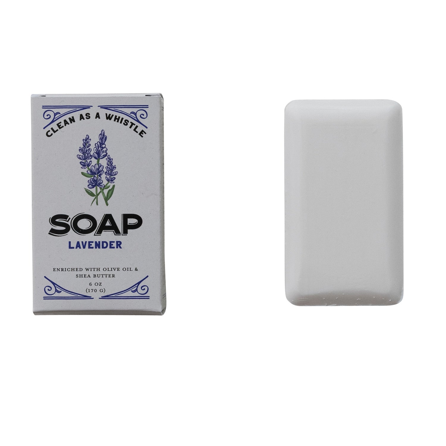 Creative Co-Op | Lavender Scented Bar Soap
