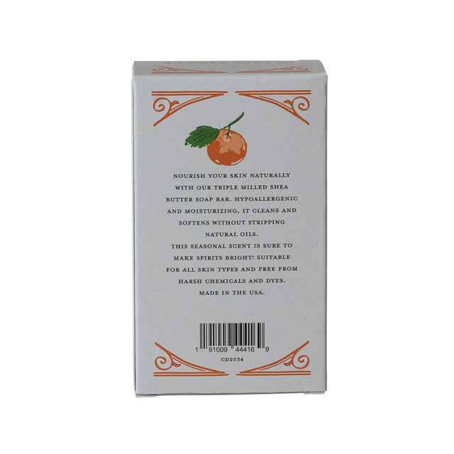 Creative Co-Op | Orange Vanilla Scented Bar Soap
