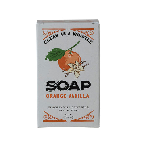 Creative Co-Op | Orange Vanilla Scented Bar Soap