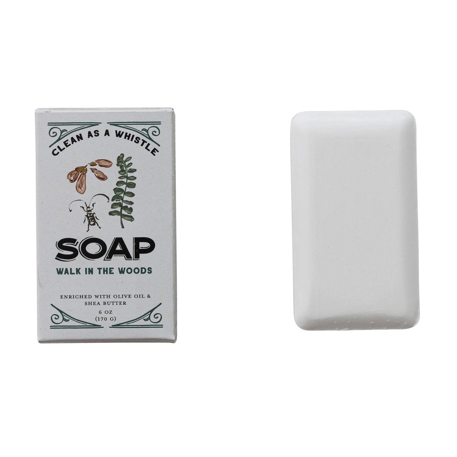 Creative Co-Op | Walk In The Woods Scented Bar Soap