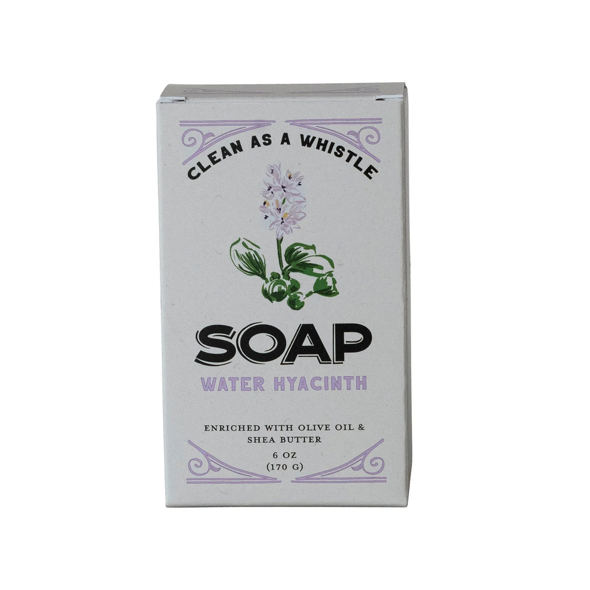 Creative Co-Op | Water Hyacinth Scented  Bar Soap