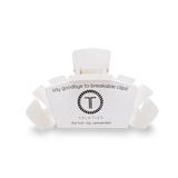 Teleties | Classic Coconut White Medium Hair Clip