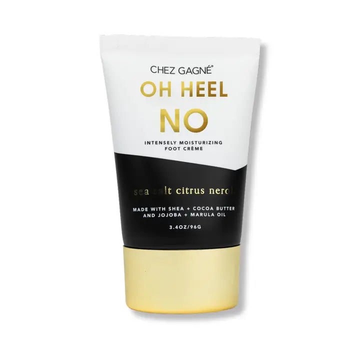 Chez Gagne | Oh Heel No - Foot Creme - Sea Salt Citrus Neroli