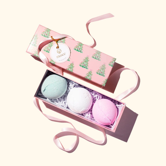 Musee Bath | Christmas Three Bath Balm Set