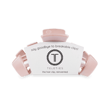 Teleties | Classic Pearly Pink Medium Hair Clip