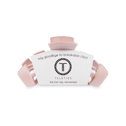 Teleties | Classic Pearly Pink Small Hair Clip