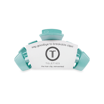 Teleties | Classic Totally Turquoise Small Hair Clip