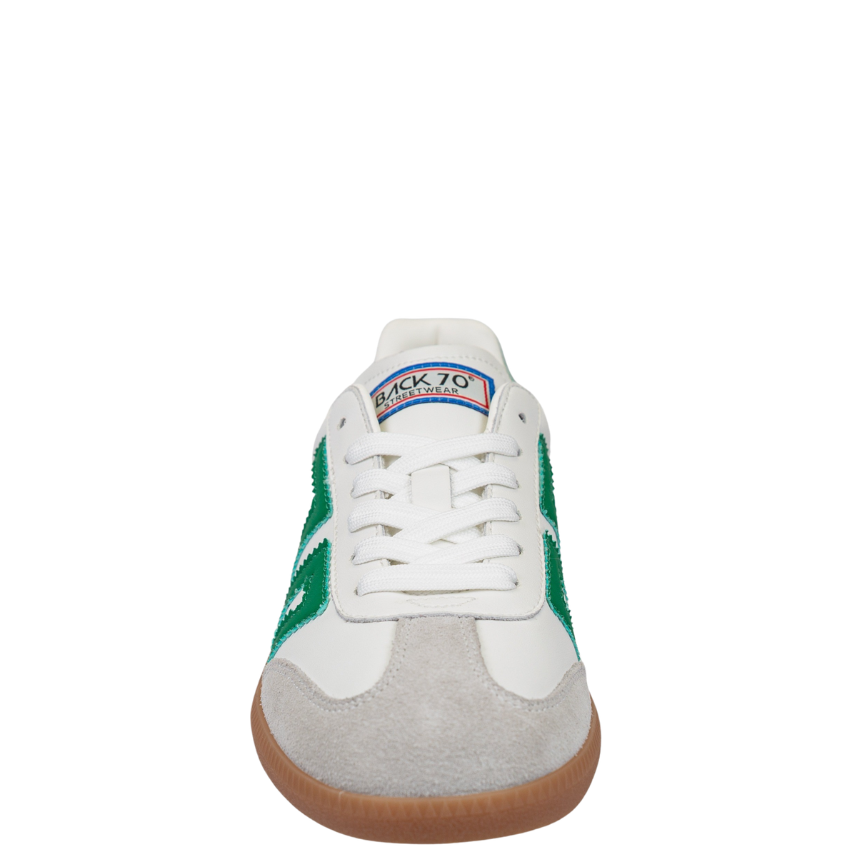 Back 70 | Cloud Sneakers in White Green