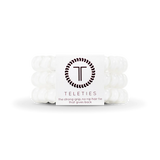 Teleties | Coconut White Large Spiral Hair Ties