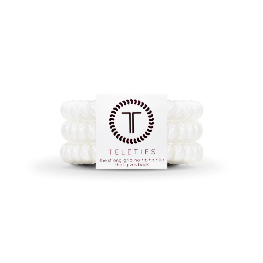 Teleties | Coconut White Small Hair Ties