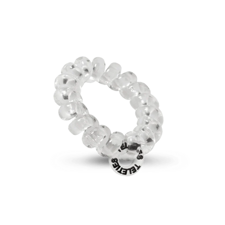 Teleties | Crystal Clear - Tiny Spiral Hair Ties