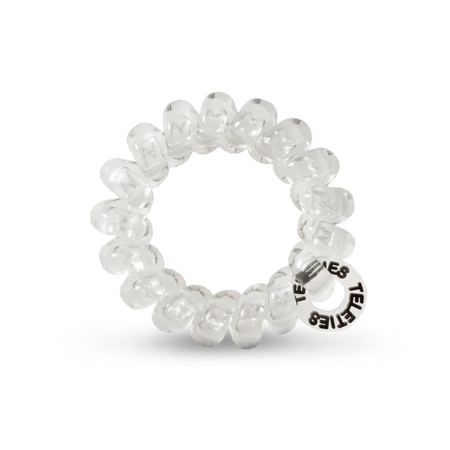 Teleties | Crystal Clear - Tiny Spiral Hair Ties