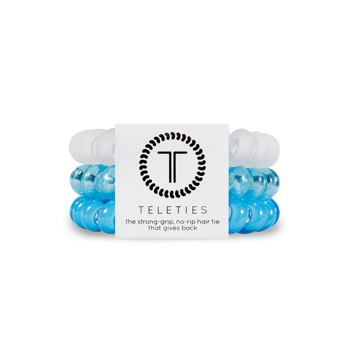 Teleties | Bora Bora - Large Spiral Hair Ties