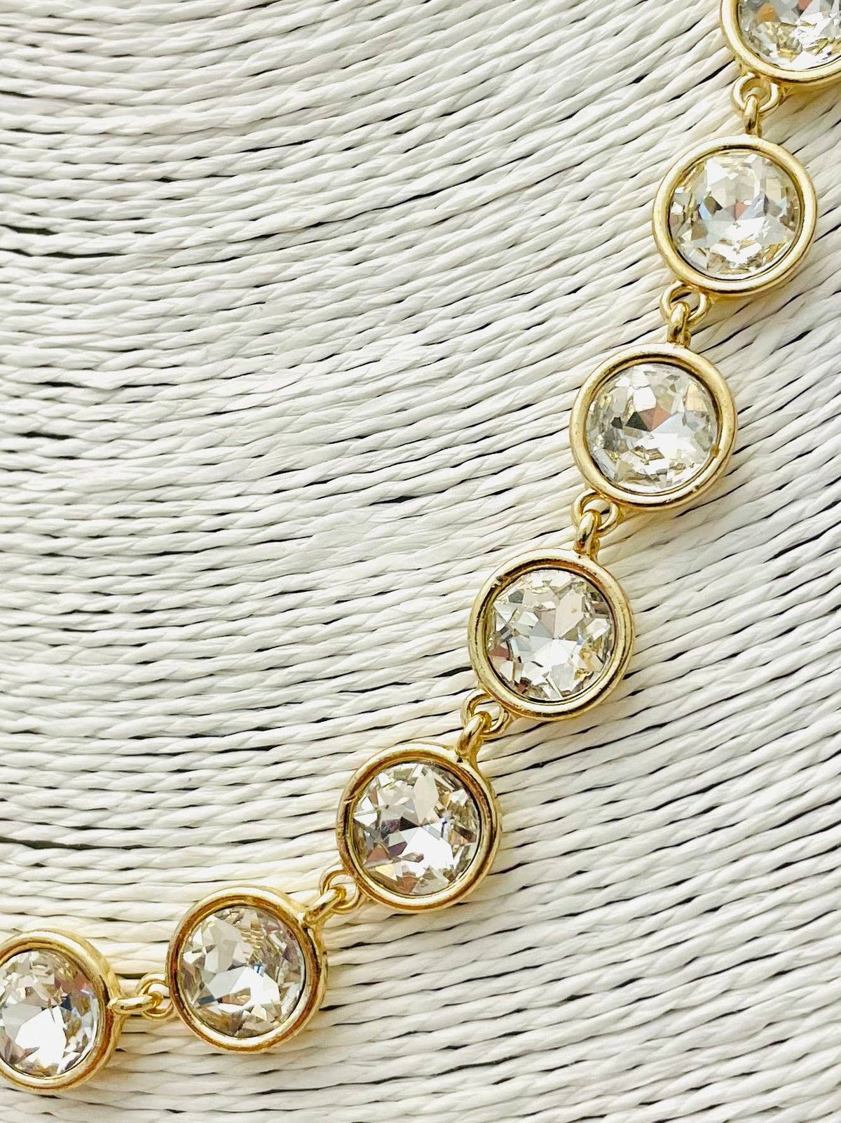 Two Forty Two | CHIC | Layering Rhinestone Necklace - Clear