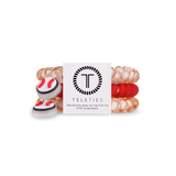 Teleties | Baseball - Small Spiral Hair Ties