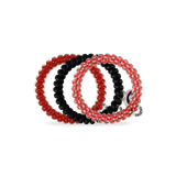 Teleties - Spiral Hair Coils | Small | Go Dawgs! Hair Ties