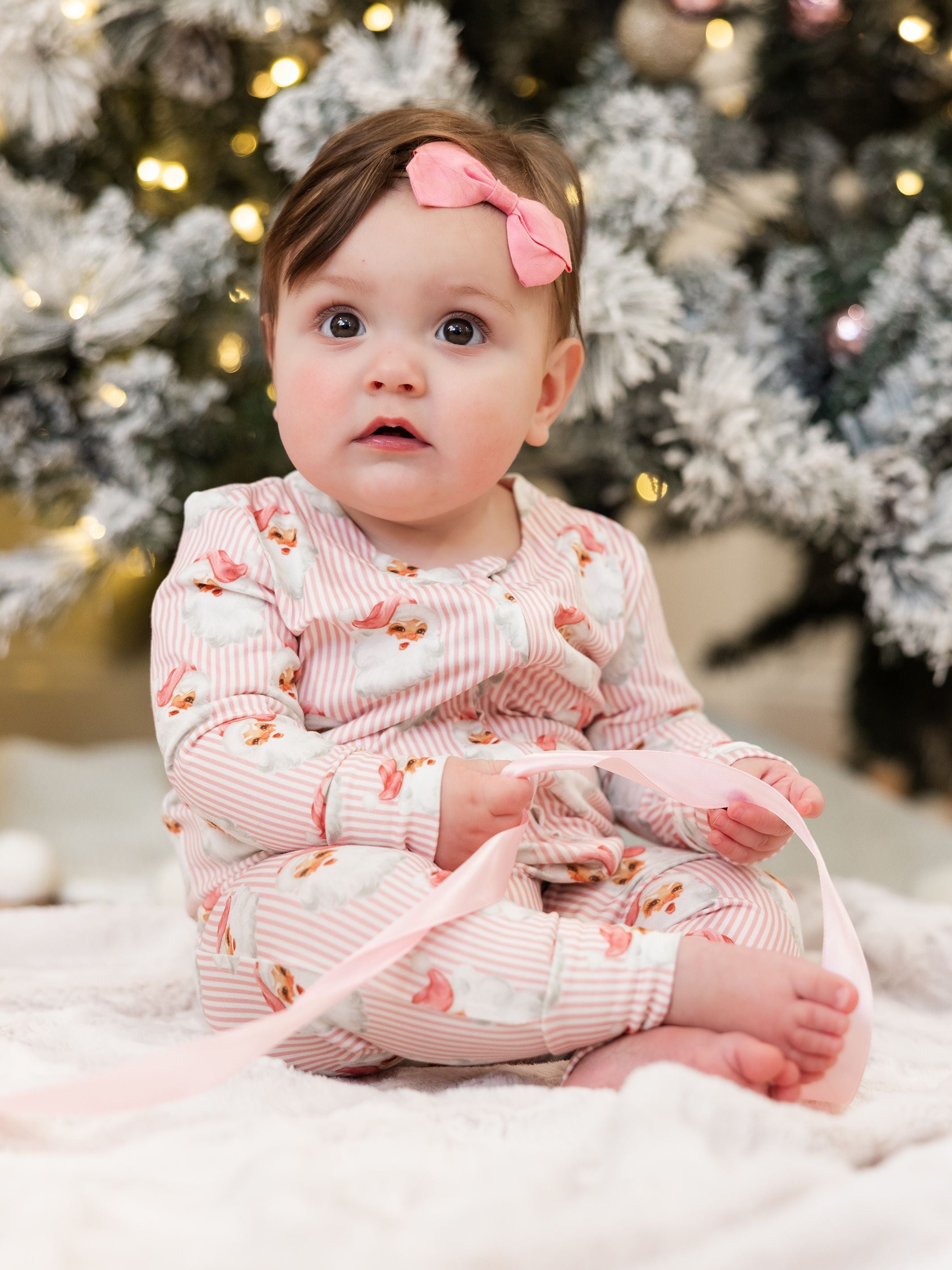 Mary Square | Baby PJ Set - Santa Baby