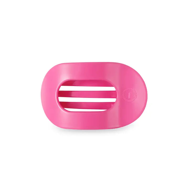 Teleties | Paradise Pink Small Flat Round Hair Clip