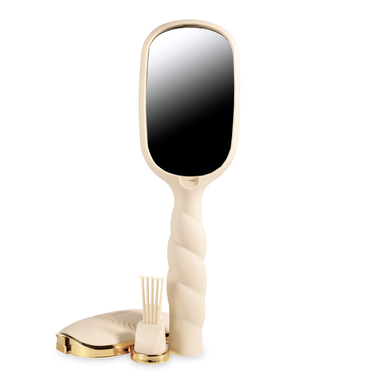 Teleties | Detangler Hair Brush for Thick Hair - Tan