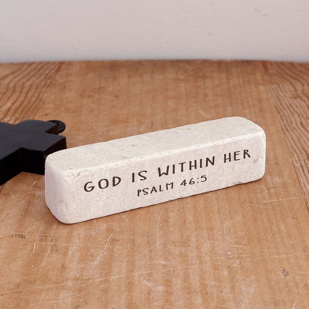 Twelve Stone Art - 619 | Psalm 46:5 - Small
