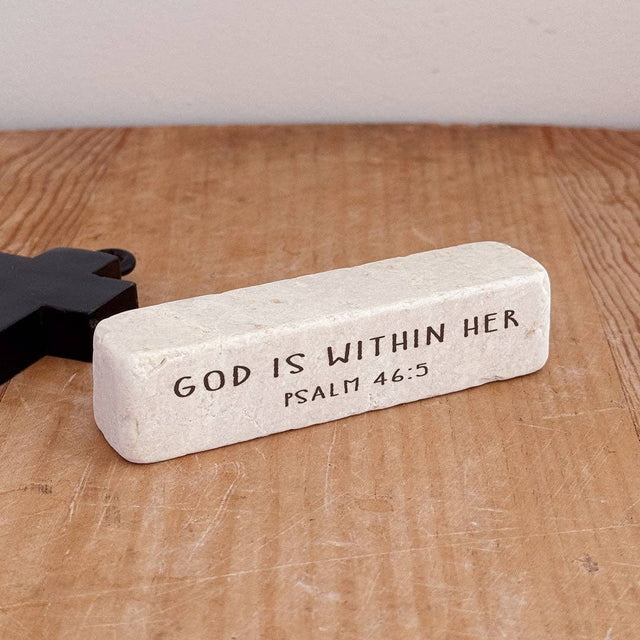Twelve Stone Art - 619 | Psalm 46:5 - Small