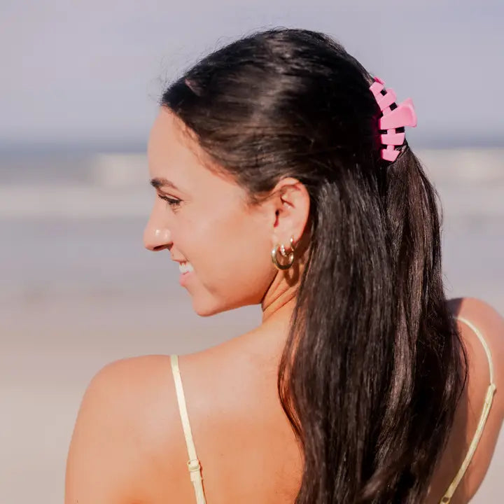 Teleties | Classic Paradise Pink Small Hair Clip