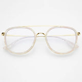 Freyrs | Weston Blue Light Readers Reading Glasses Womens Eyeglasses-Light Pink